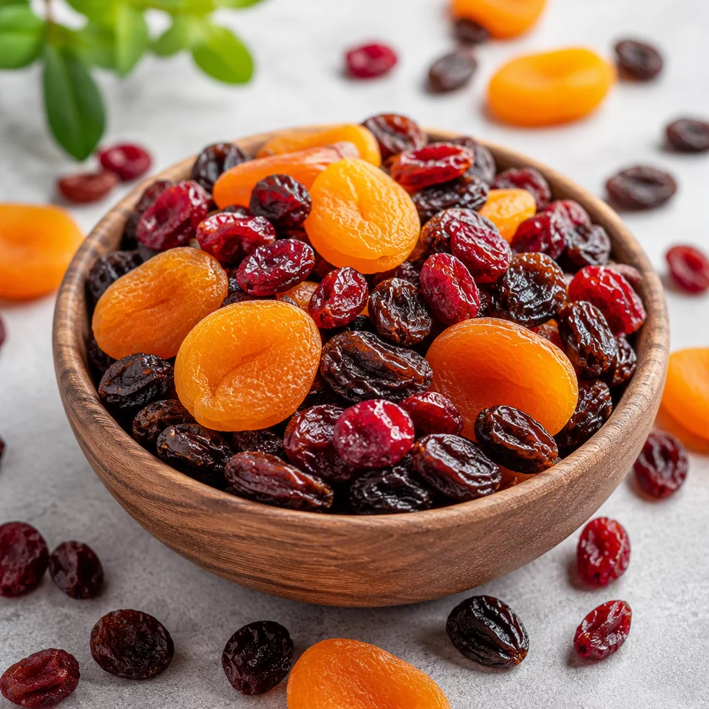 Sun-dried Fruit Mix with apricots, raisins and apples